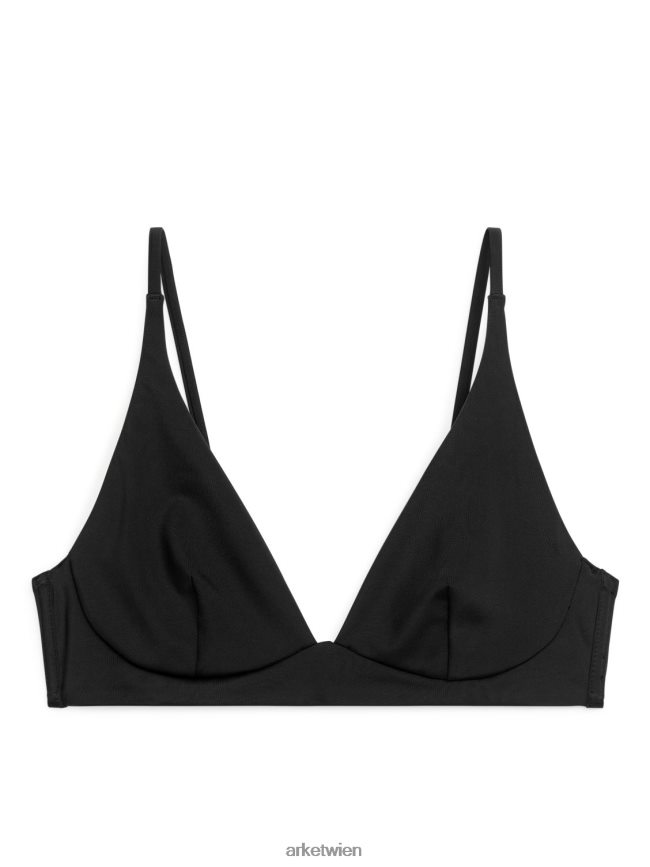 ARKET Bikini Oberteil Schwarz Frauen 8RF08T621 Kleidung