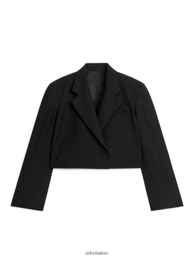 ARKET Kurzer Blazer Schwarz Frauen 8RF08T496 Kleidung