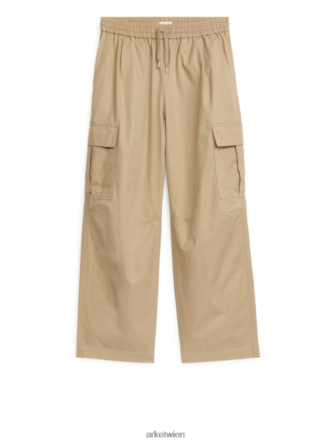 ARKET Cargohose Beige Frauen 8RF08T211 Kleidung