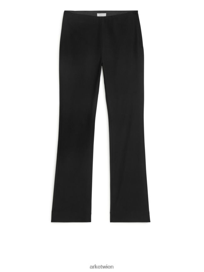 ARKET Hose aus Baumwollstretch Schwarz Frauen 8RF08T223 Kleidung