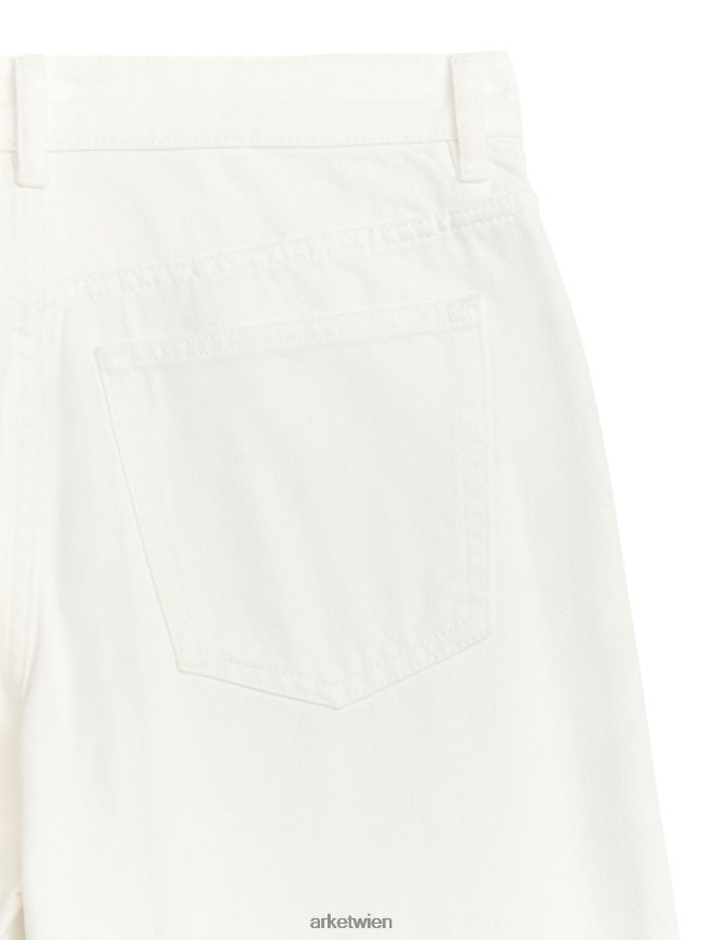 ARKET Cloud-Low-Loose-Jeans Weiß Frauen 8RF08T152 Kleidung