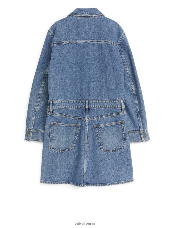 ARKET Jeanskleid blau gewaschen Frauen 8RF08T129 Kleidung