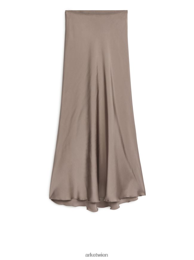 ARKET Maxi-Satinrock Mol Frauen 8RF08T234 Kleidung