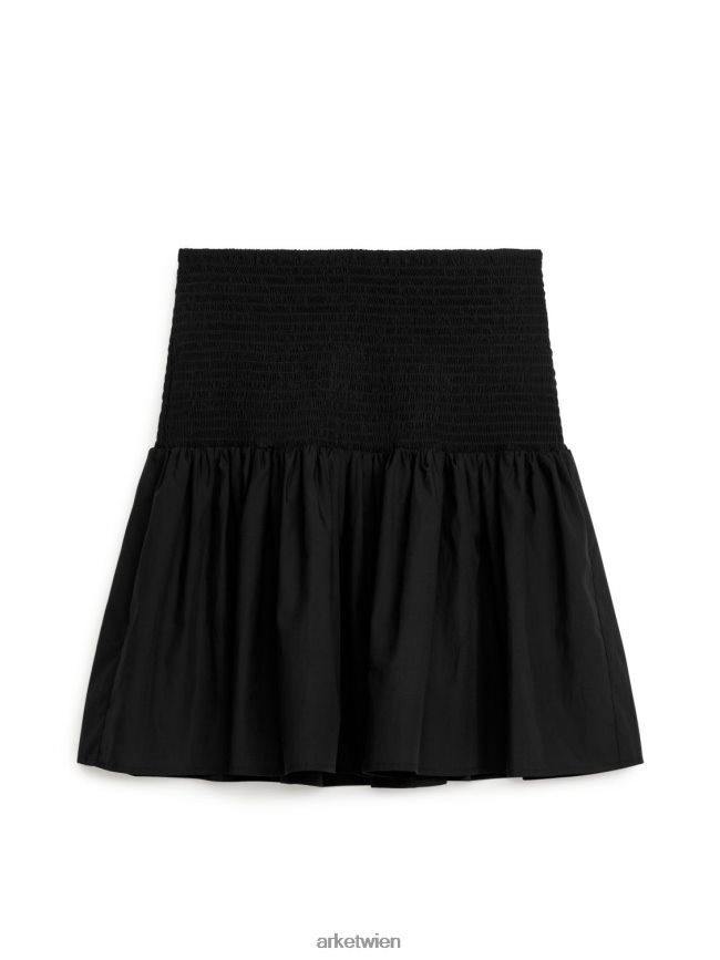 ARKET Mini-Hängerrock Schwarz Frauen 8RF08T238 Kleidung