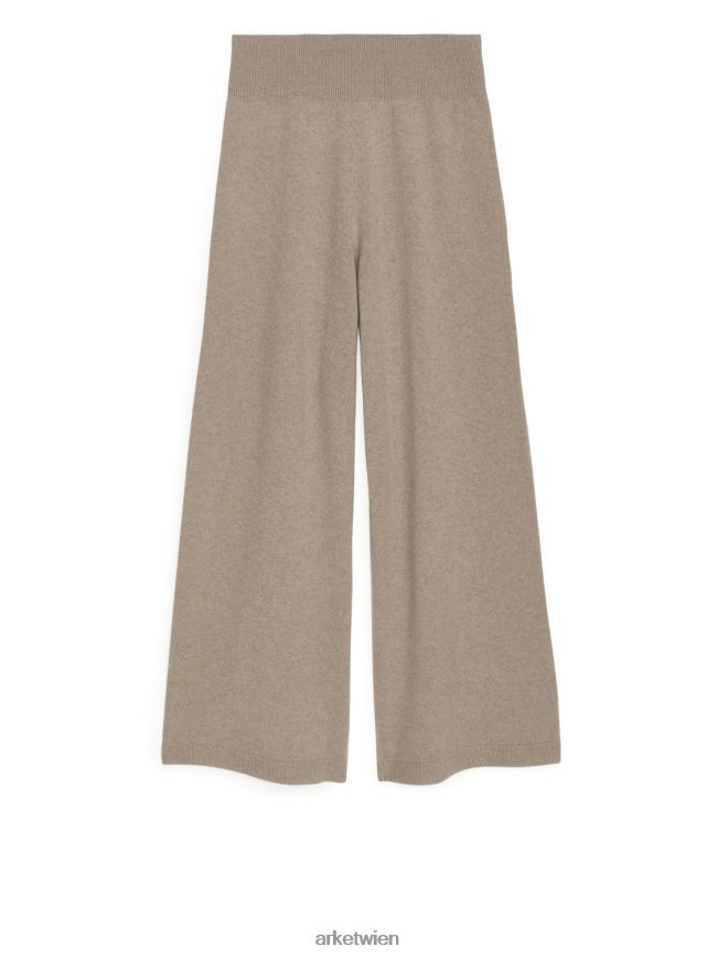ARKET Kaschmirhose Beige-Melange Frauen 8RF08T448 Kleidung