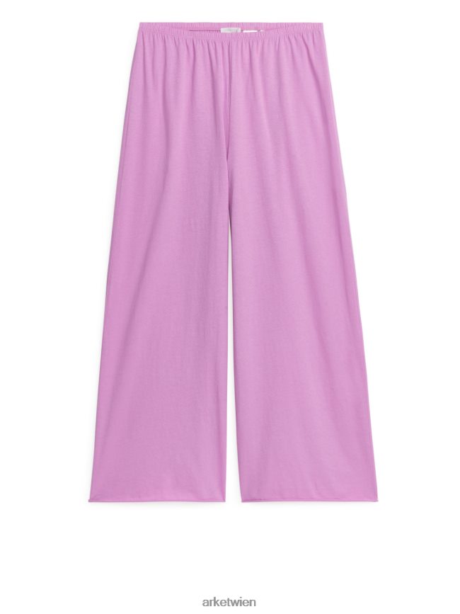 ARKET Pyjamahose aus Baumwolle Rosa Frauen 8RF08T511 Kleidung