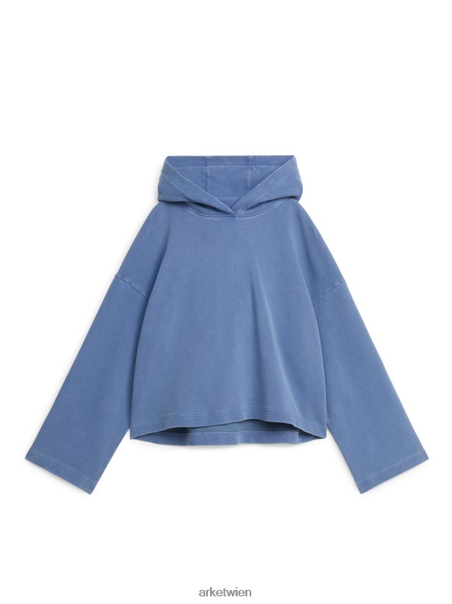 ARKET Entspannter Kapuzenpullover Blau Frauen 8RF08T325 Kleidung
