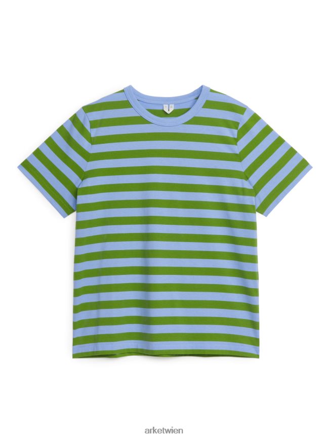 ARKET Kurzärmeliges T-shirt grün/lila Frauen 8RF08T331 Kleidung