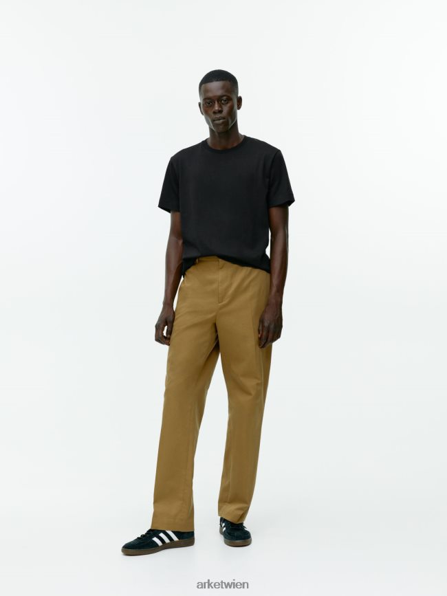 ARKET Mittelschweres T-Shirt Schwarz Frauen 8RF08T992 Kleidung