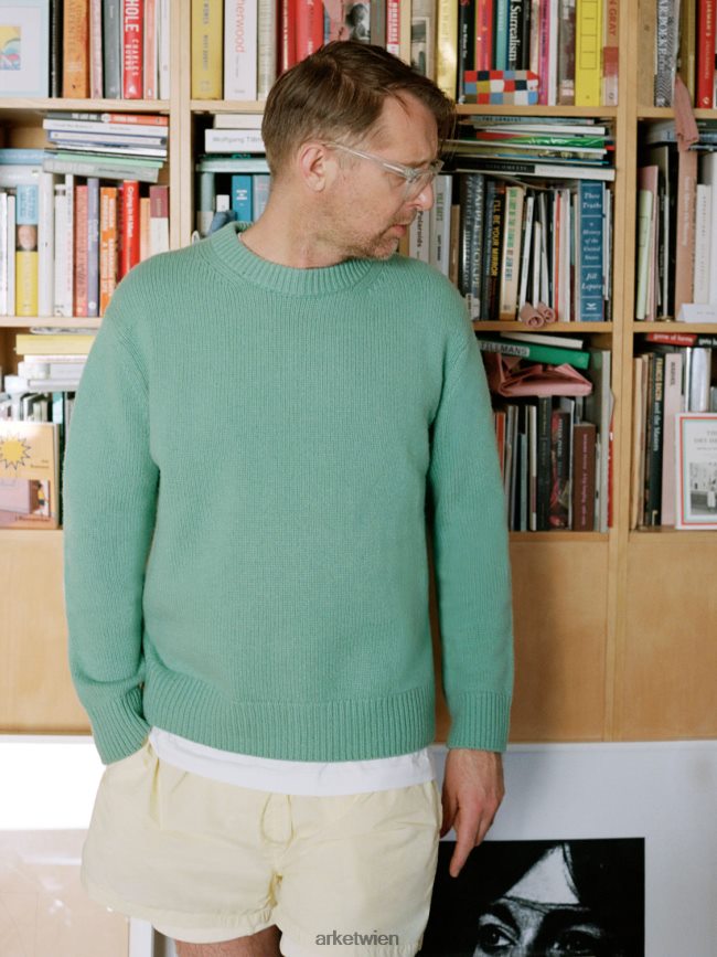 ARKET Mittelschweres T-Shirt Weiß Frauen 8RF08T987 Kleidung