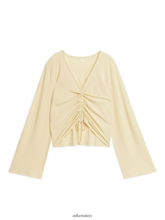 ARKET Oberteil mit Kordelzug Vanille Frauen 8RF08T326 Kleidung