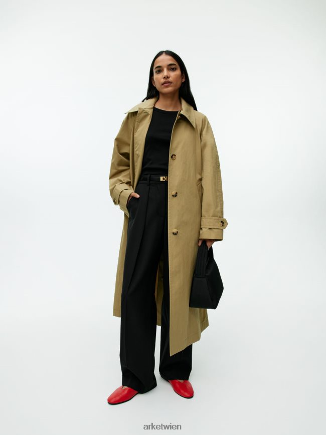 ARKET Ripp-Tanktop Schwarz Frauen 8RF08T384 Kleidung