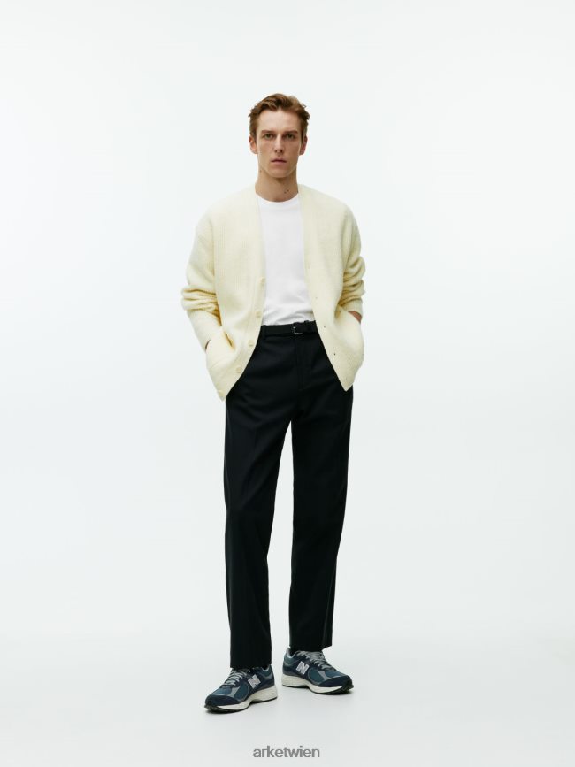 ARKET schweres T-Shirt Weiß Frauen 8RF08T995 Kleidung