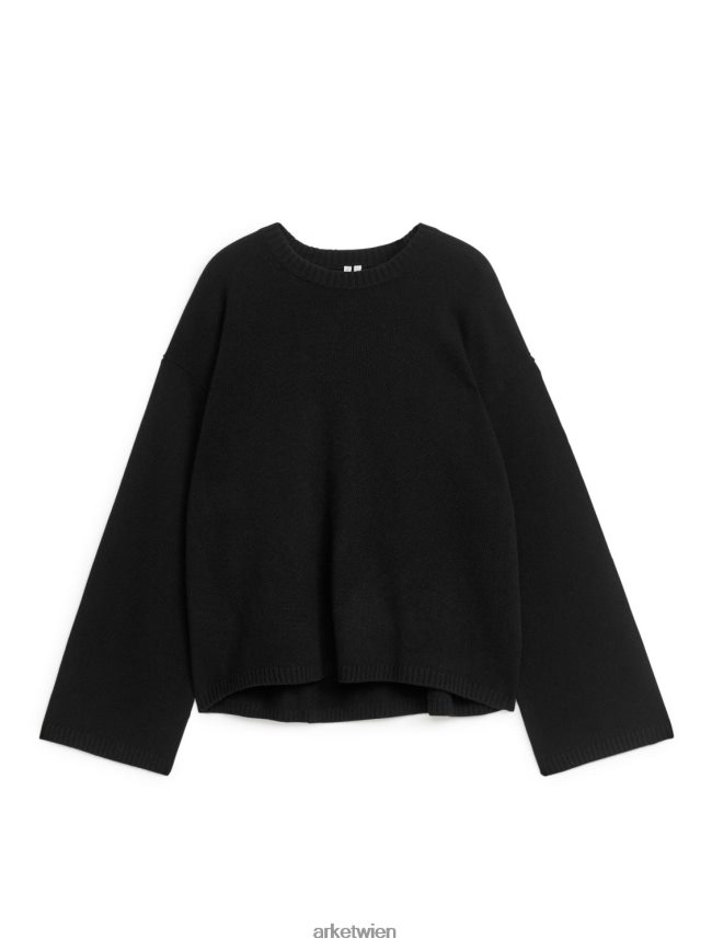 ARKET Kaschmirpullover Schwarz Frauen 8RF08T433 Kleidung