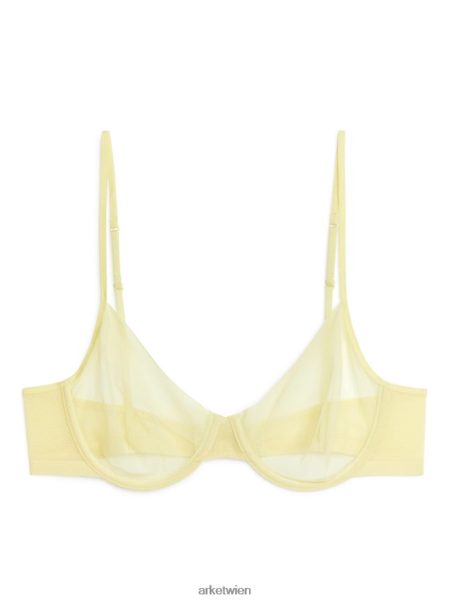 ARKET BH aus Mesh-Draht Gelb Frauen 8RF08T548 Kleidung