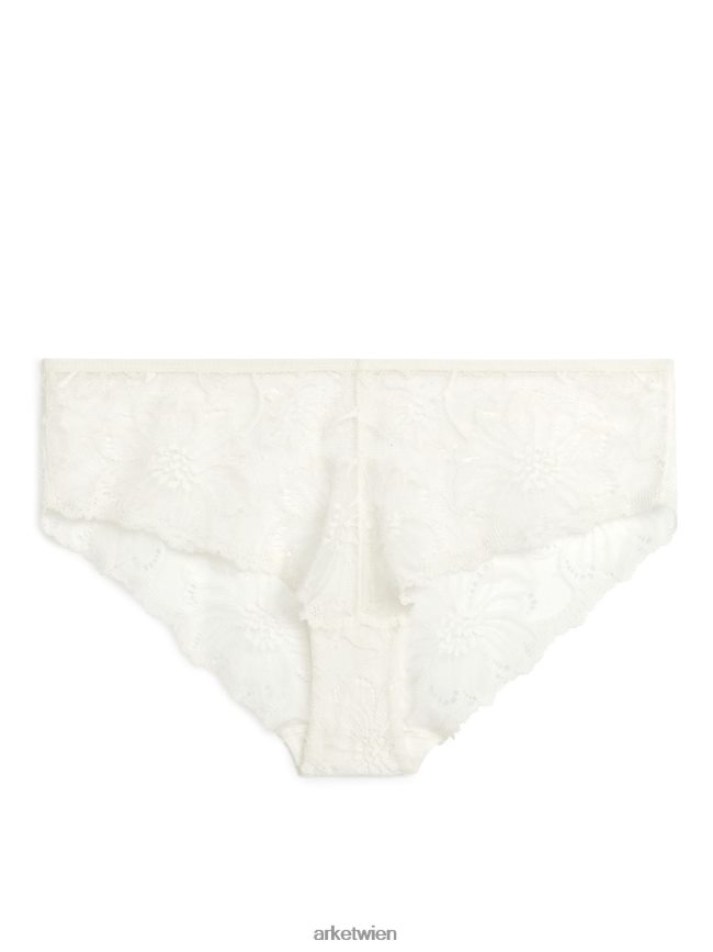 ARKET Hipster aus Spitze cremefarben Frauen 8RF08T554 Kleidung