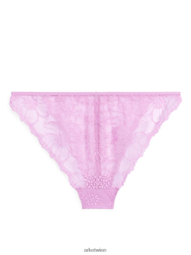 ARKET Spitzentanga Rosa Frauen 8RF08T550 Kleidung