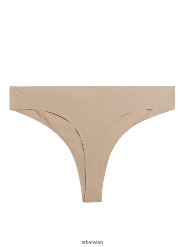 ARKET nahtlose Tangas Beige Frauen 8RF08T546 Kleidung