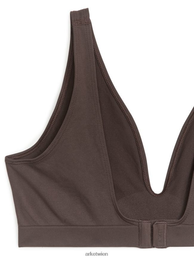 ARKET nahtloser Soft-BH braun Frauen 8RF08T542 Kleidung