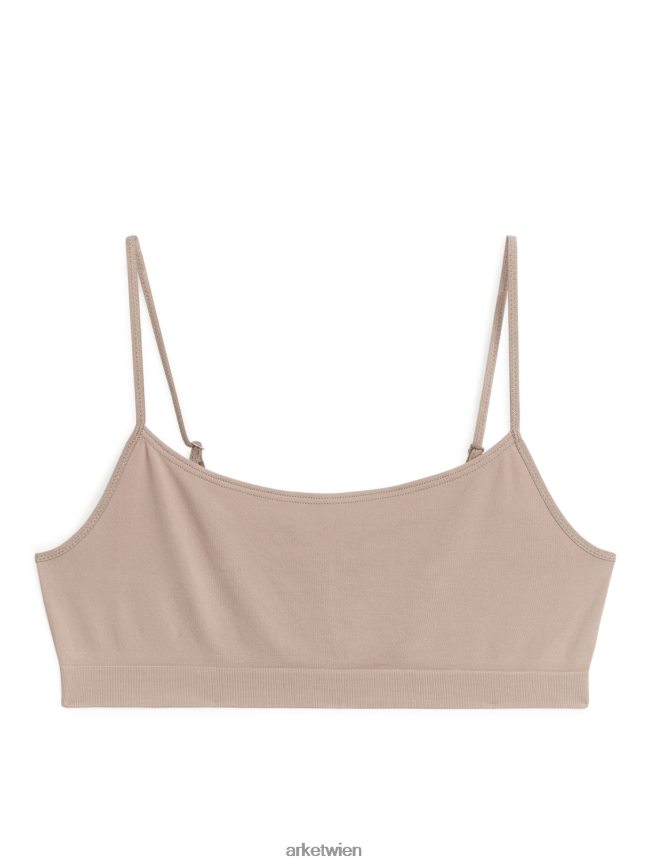 ARKET weiches, nahtloses Oberteil Beige Frauen 8RF08T540 Kleidung
