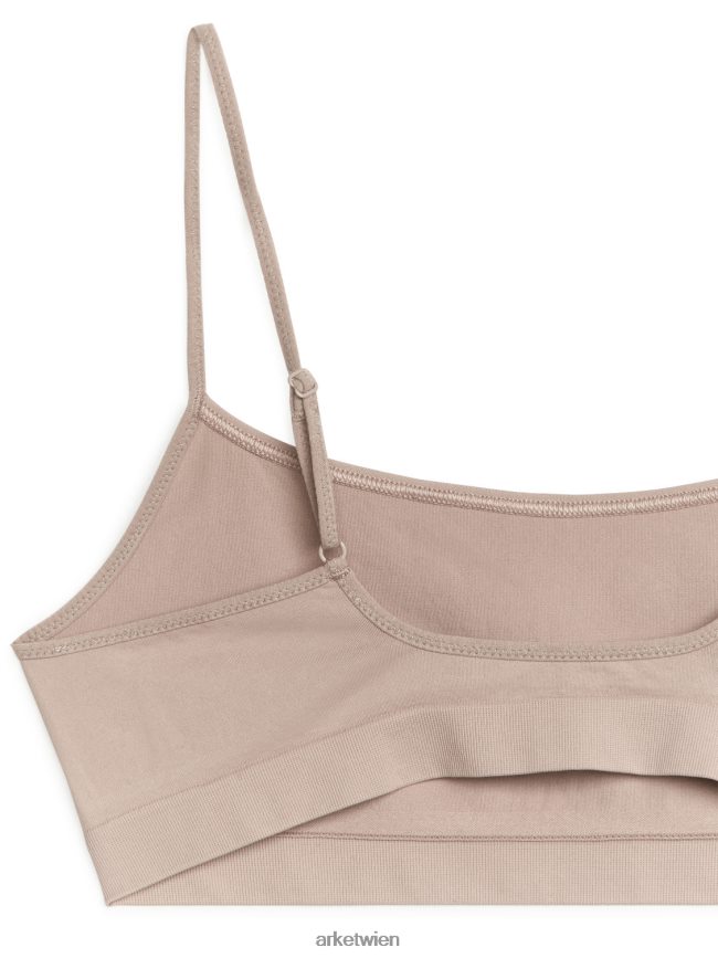 ARKET weiches, nahtloses Oberteil Beige Frauen 8RF08T540 Kleidung