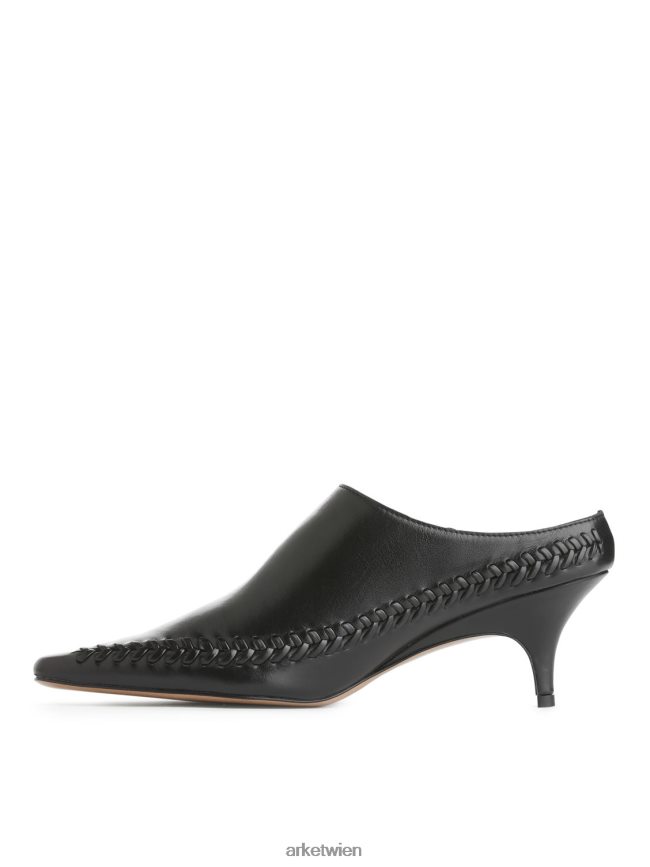 ARKET Kitten-Heel-Mules Schwarz Frauen 8RF08T687 Schuhwerk