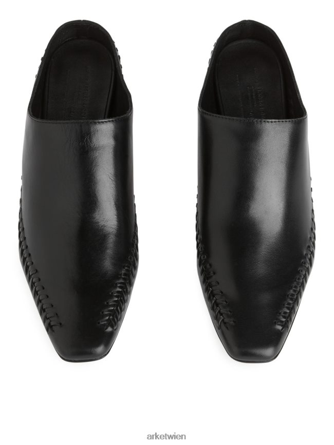 ARKET Kitten-Heel-Mules Schwarz Frauen 8RF08T687 Schuhwerk