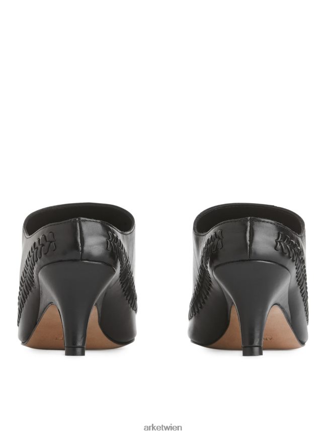 ARKET Kitten-Heel-Mules Schwarz Frauen 8RF08T687 Schuhwerk