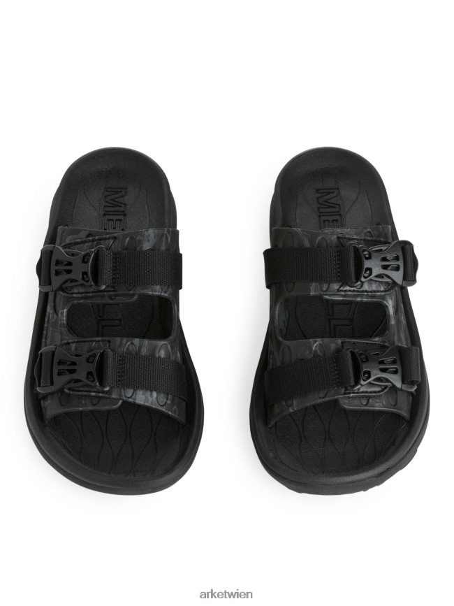 ARKET Merrell Hut Ultra Wrap Sandalen Schwarz Frauen 8RF08T665 Schuhwerk