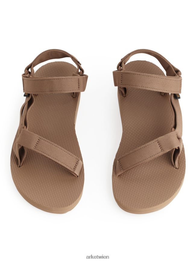 ARKET Teva Original Universal-Sandalen Hellbraun Frauen 8RF08T644 Schuhwerk