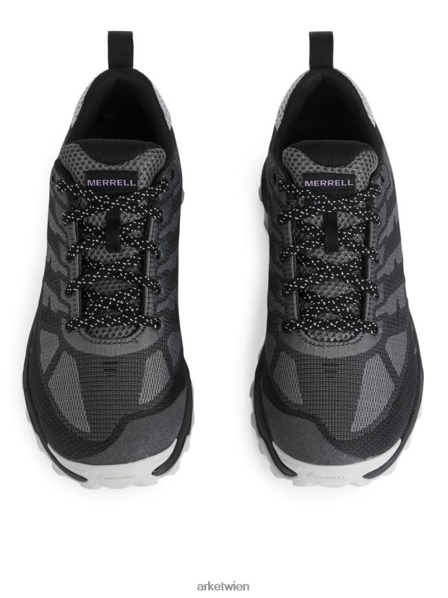 ARKET Merrell Moab Speed ​​Eco-Trainer grau schwarz Frauen 8RF08T666 Schuhwerk