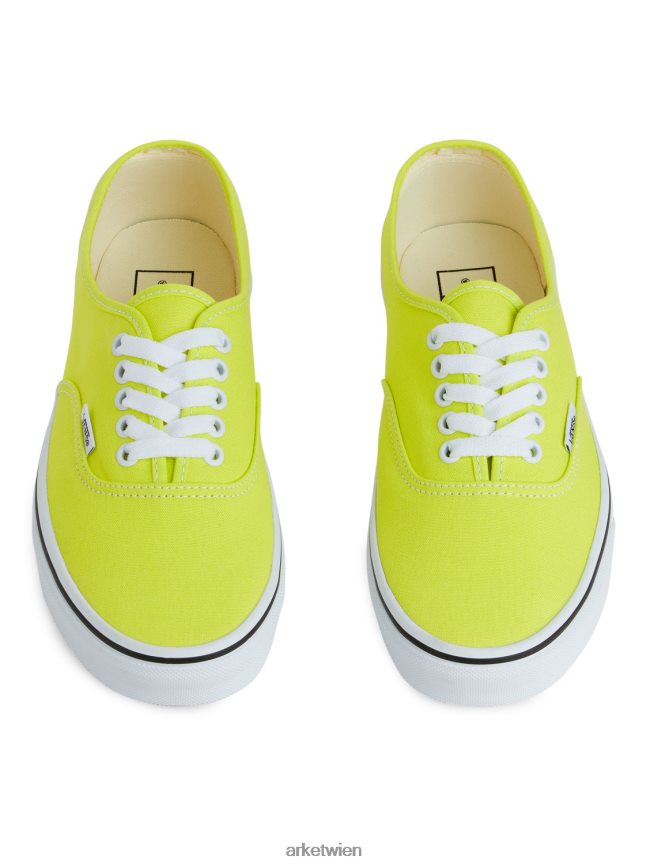 ARKET Vans authentische Turnschuhe helles Gelb Frauen 8RF08T663 Schuhwerk
