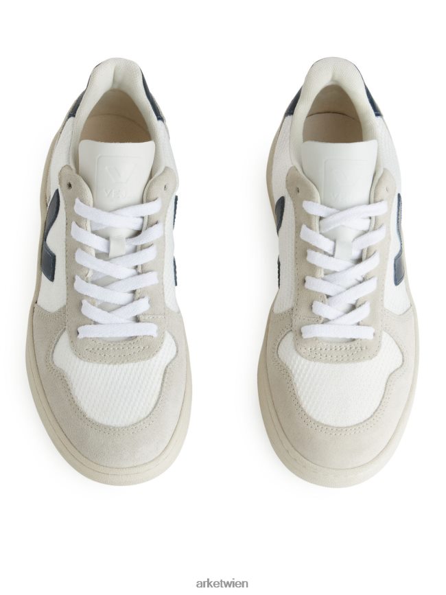ARKET Veja V-10-Trainer weiß Blau Frauen 8RF08T679 Schuhwerk