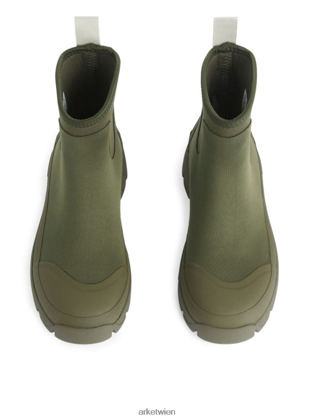ARKET Tretorn Garpa Hybrid-Stiefel Grün Frauen 8RF08T734 Schuhwerk