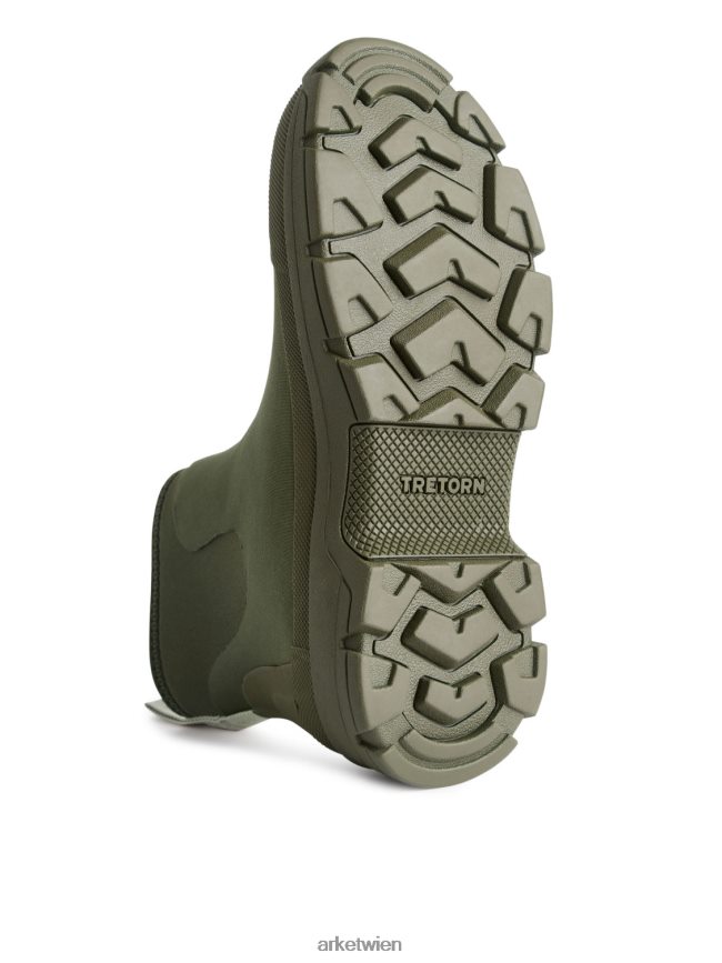 ARKET Tretorn Garpa Hybrid-Stiefel Grün Frauen 8RF08T734 Schuhwerk