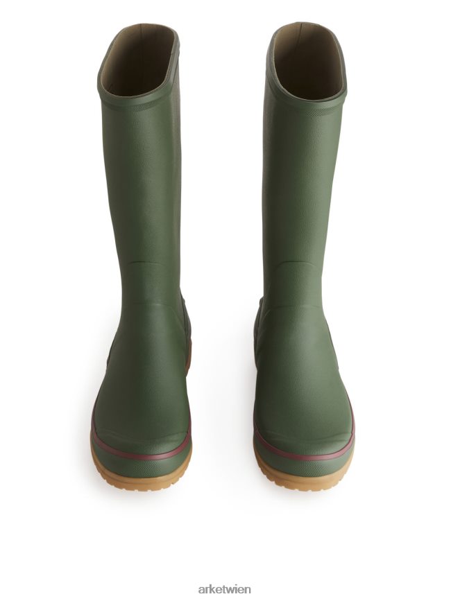 ARKET Tretorn Sarek 72 Gummistiefel Grün Frauen 8RF08T738 Schuhwerk