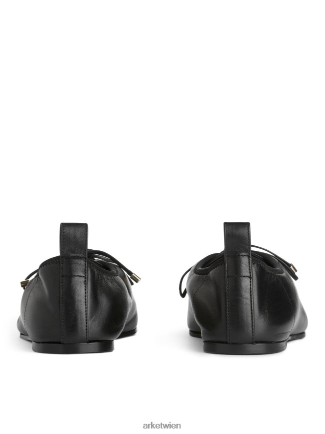 ARKET Derby-Schnürschuhe Schwarz Frauen 8RF08T720 Schuhwerk