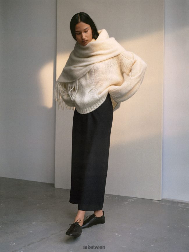 ARKET Derby-Schnürschuhe Schwarz Frauen 8RF08T720 Schuhwerk