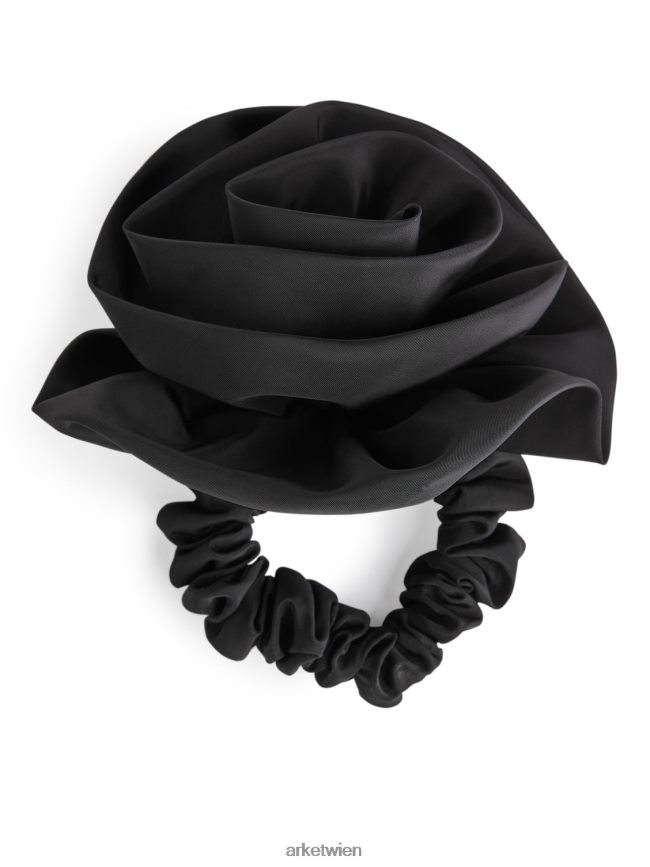 ARKET Rosen-Scrunchie Schwarz Frauen 8RF08T851 Zubehör