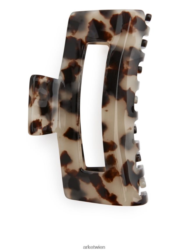 ARKET große Haarklammer beige/braun Frauen 8RF08T847 Zubehör