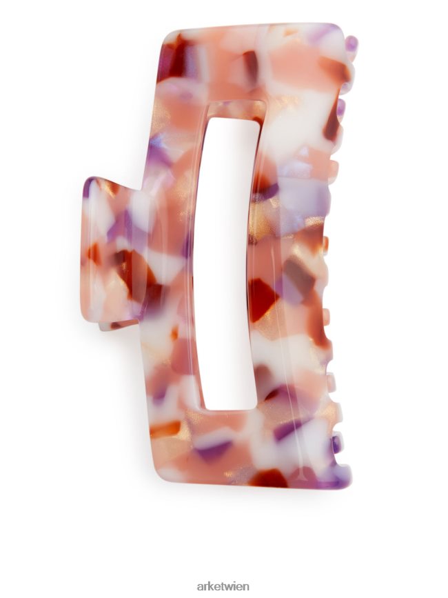 ARKET große Haarklammer beige/lila Frauen 8RF08T849 Zubehör