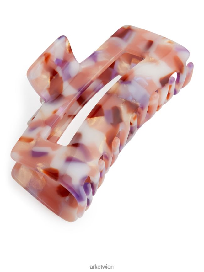 ARKET große Haarklammer beige/lila Frauen 8RF08T849 Zubehör