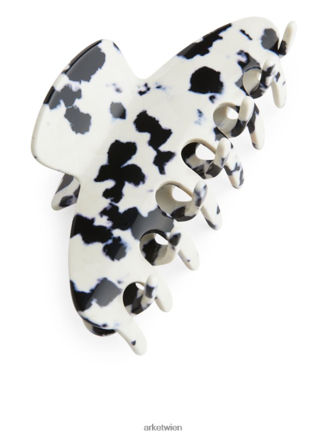 ARKET große Haarspange cremefarben/schwarz Frauen 8RF08T863 Zubehör