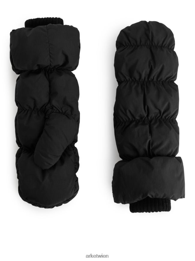 ARKET Daunenhandschuhe Schwarz Frauen 8RF08T900 Zubehör