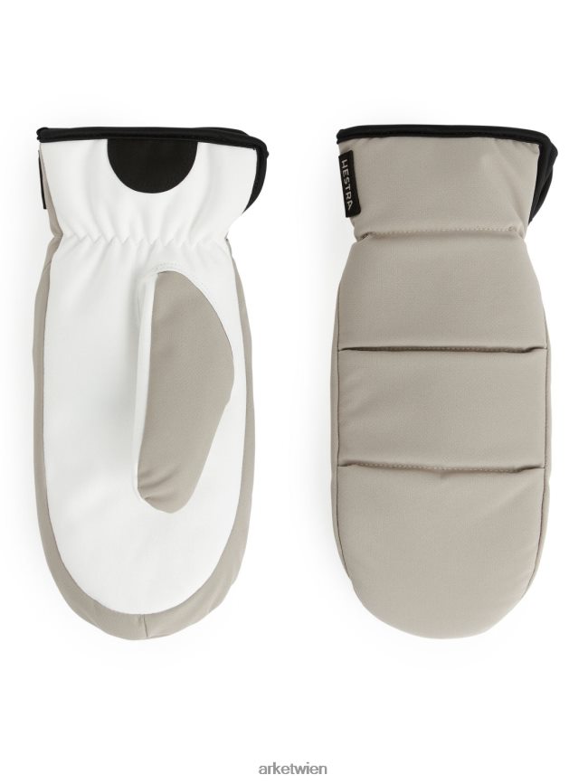 ARKET Hestra Arc-Handschuh beige/weiß Frauen 8RF08T884 Zubehör