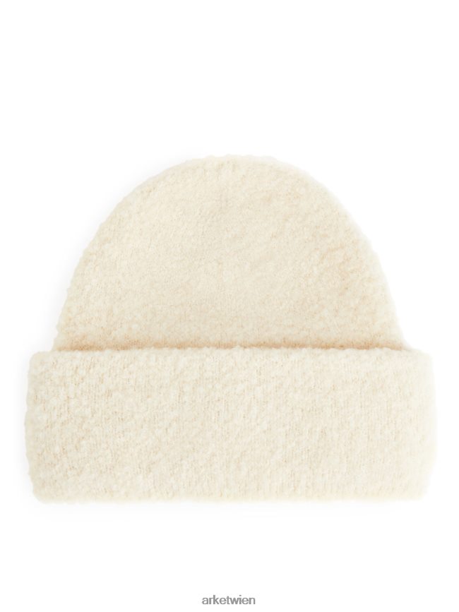 ARKET Mütze aus Alpakamischung cremefarben Frauen 8RF08T881 Zubehör