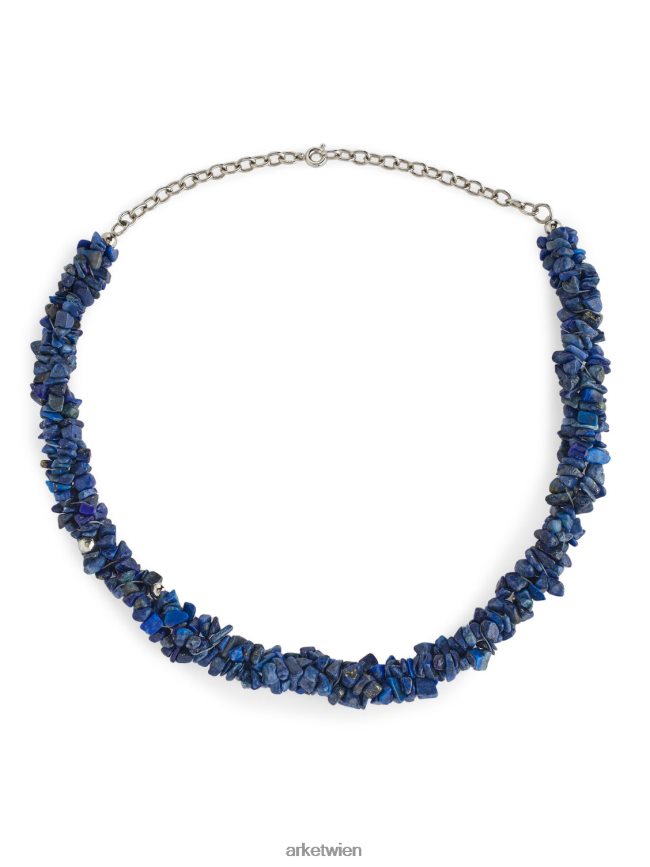 ARKET Edelsteinkette Blau Frauen 8RF08T776 Zubehör