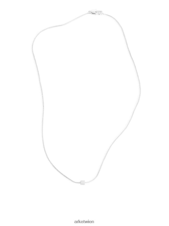 ARKET Zarte versilberte Kettenhalskette Silber Frauen 8RF08T806 Zubehör