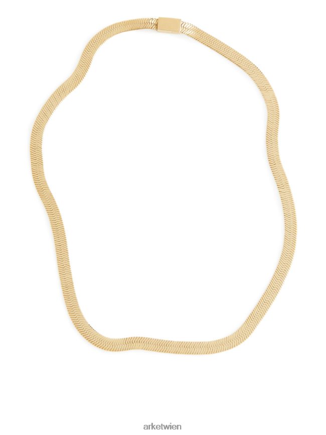 ARKET vergoldete Halskette Gold Frauen 8RF08T782 Zubehör