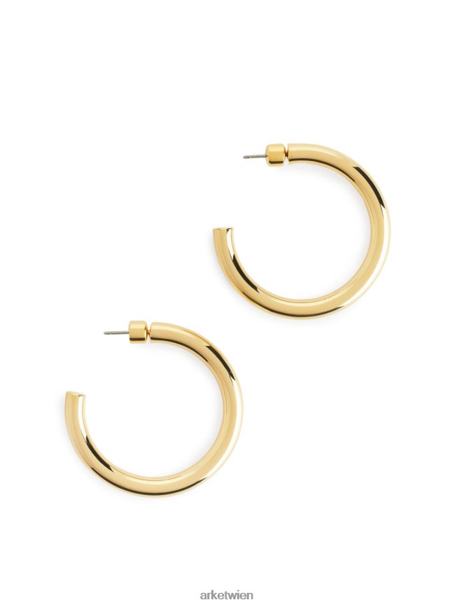 ARKET vergoldete Reifen Gold Frauen 8RF08T803 Zubehör
